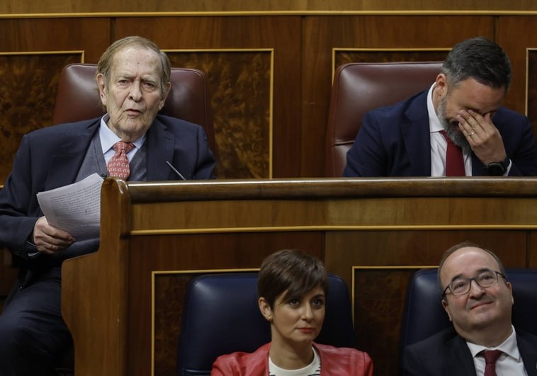 ❗️Сегодня правая партия "Vox" инициировала процедуру "вотума недоверия" к правительству Педро Санчеса